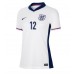 Camisa de Futebol Inglaterra Kieran Trippier #12 Equipamento Principal Mulheres Europeu 2024 Manga Curta